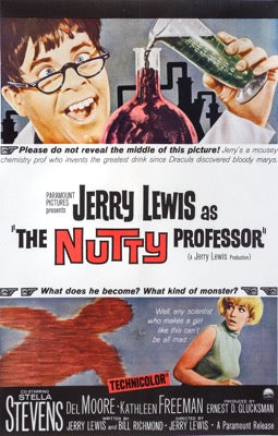 Nutty Professor (1963) original movie poster for sale at Original Film Art - Vintage Movie Posters