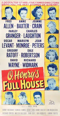 O. Henry's Full House (1952) original movie poster for sale at Original Film Art