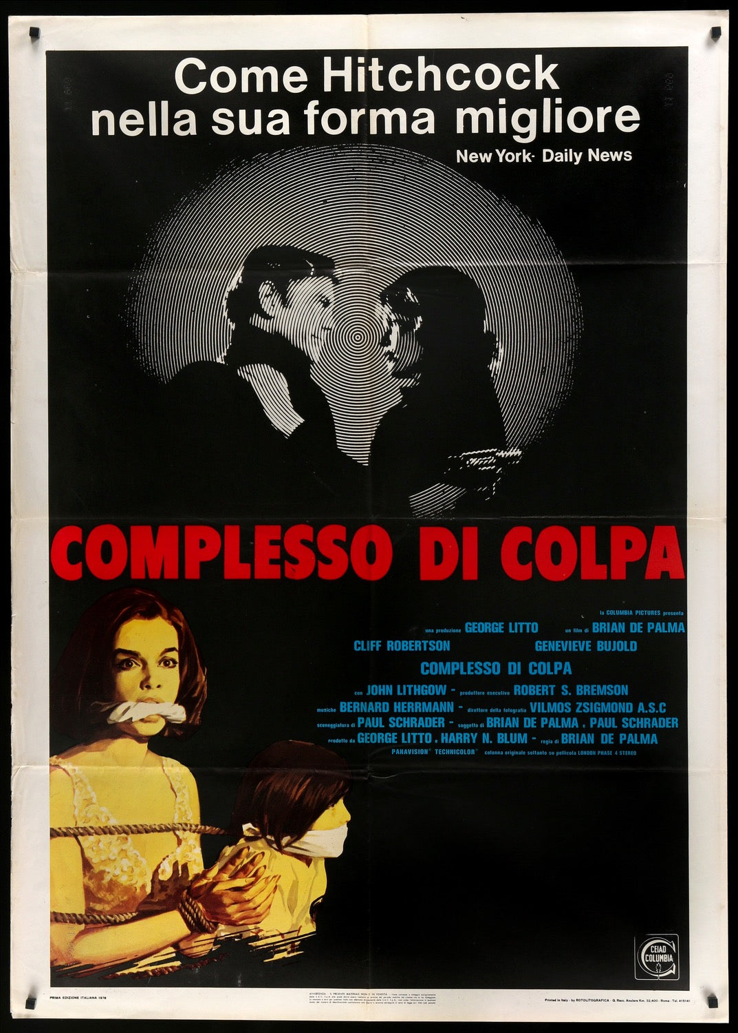 Obsession (1976) original movie poster for sale at Original Film Art
