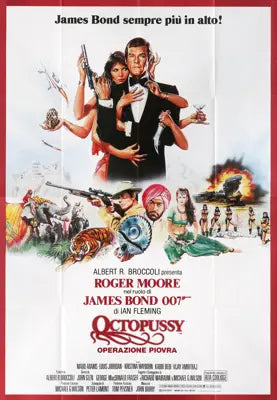 Octopussy (1983) original movie poster for sale at Original Film Art - Vintage Movie Posters