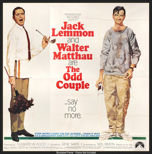 Odd Couple (1968) original movie poster for sale at Original Film Art