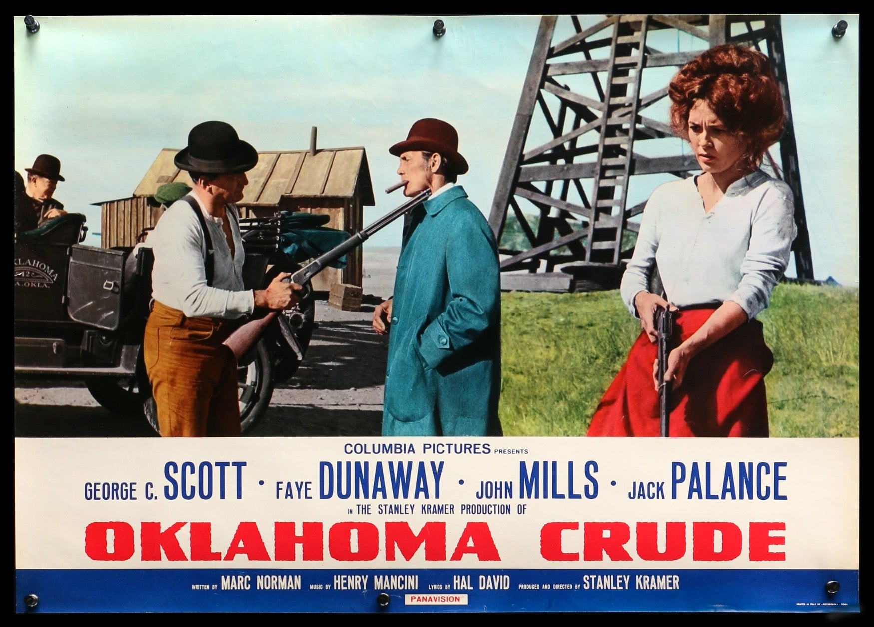 Oklahoma Crude (1973) original movie poster for sale at Original Film Art