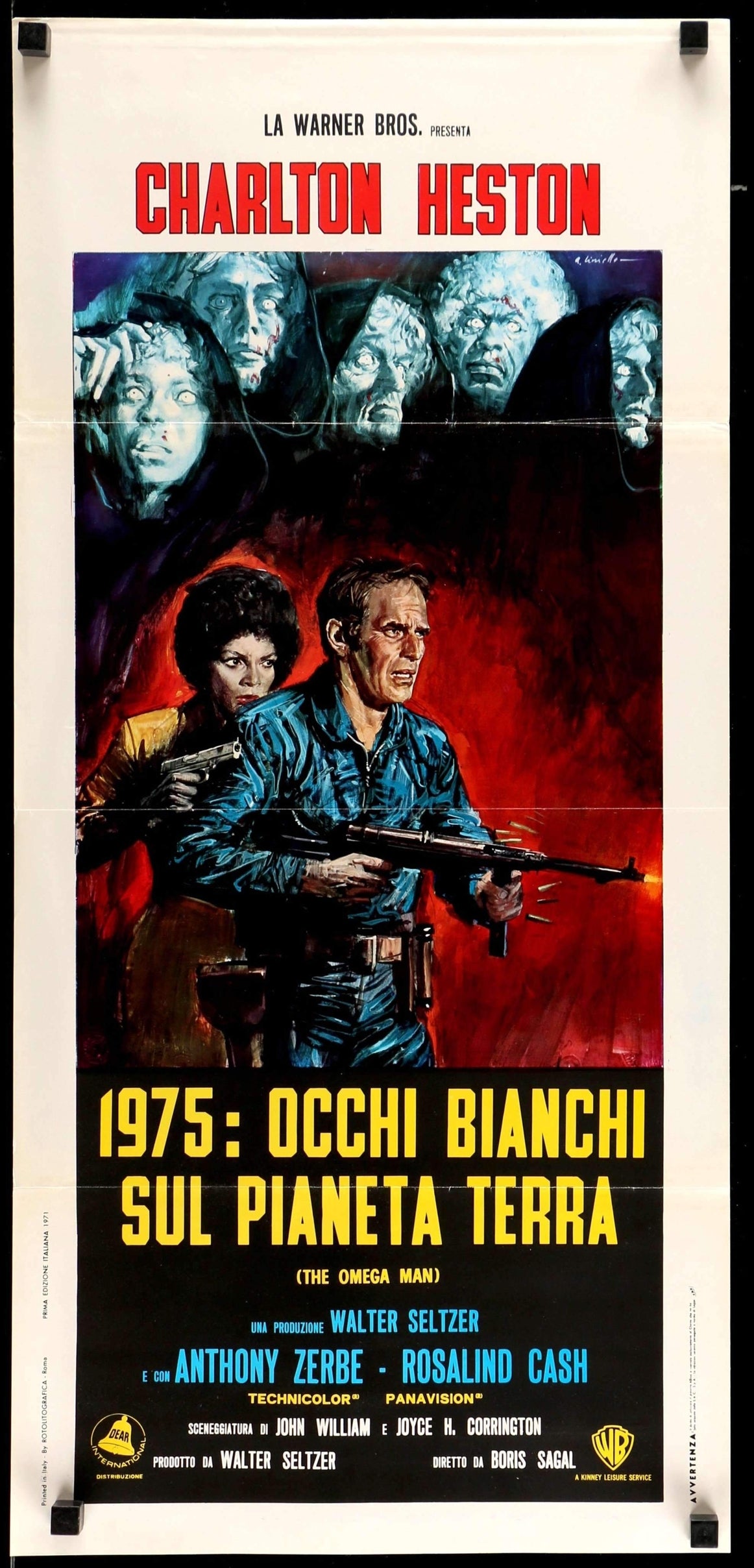 Omega Man (1971) original movie poster for sale at Original Film Art