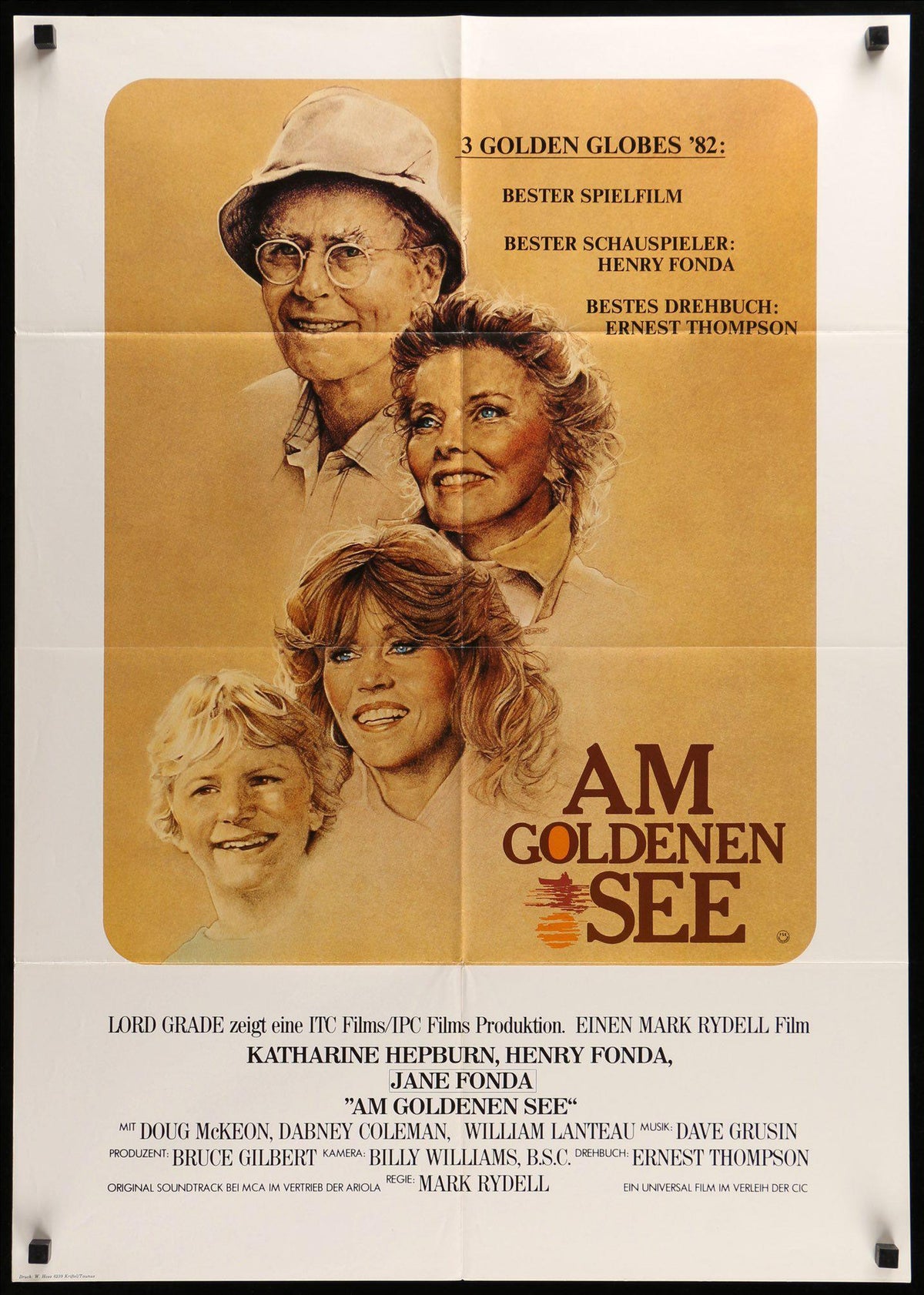 On Golden Pond (1981) original movie poster for sale at Original Film Art