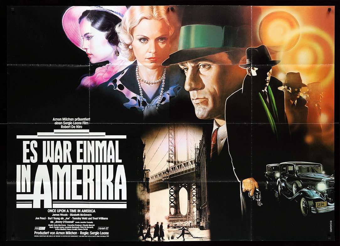 Once Upon a Time in America (1984) original movie poster for sale at Original Film Art - Vintage Movie Posters