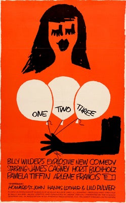 One, Two, Three (1961) original movie poster for sale at Original Film Art