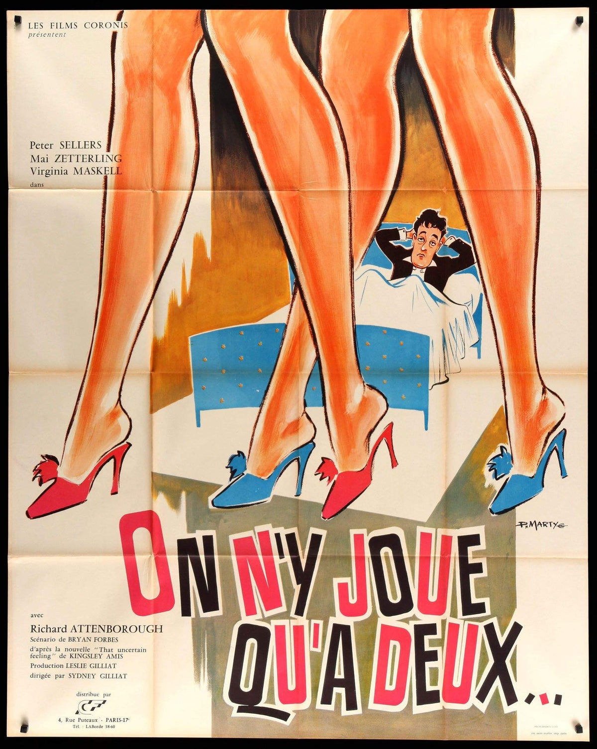 Only Two Can Play (1962) original movie poster for sale at Original Film Art