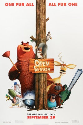 Open Season (2006) original movie poster for sale at Original Film Art