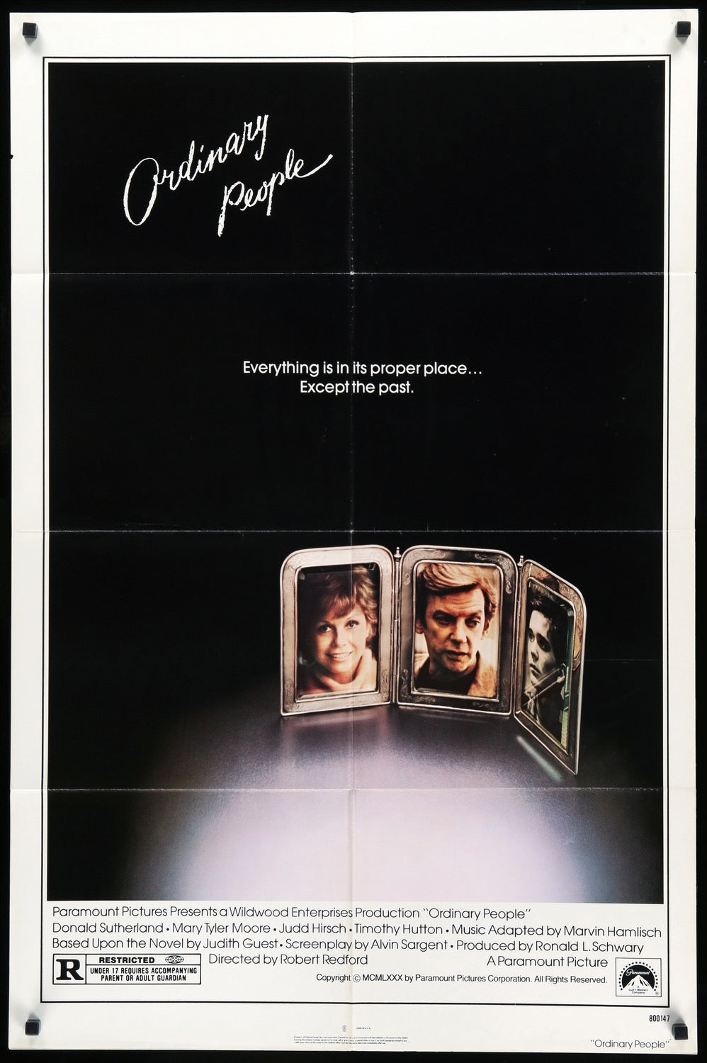 Ordinary People (1980) original movie poster for sale at Original Film Art