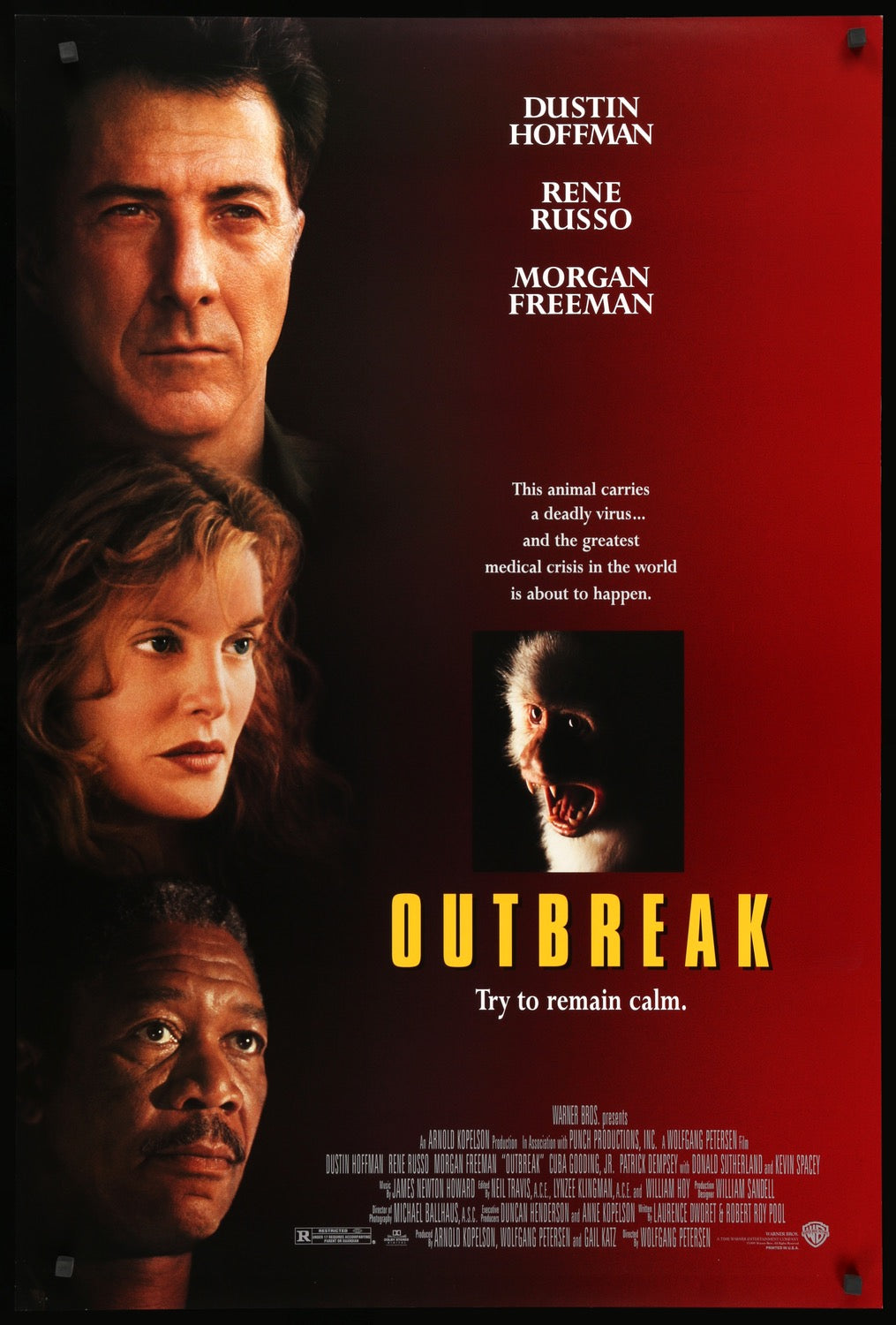 Outbreak (1995) original movie poster for sale at Original Film Art