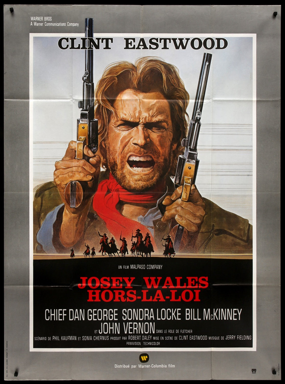 Outlaw Josey Wales (1976) original movie poster for sale at Original Film Art