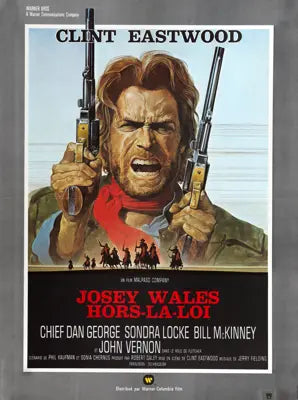 Outlaw Josey Wales (1976) original movie poster for sale at Original Film Art - Vintage Movie Posters