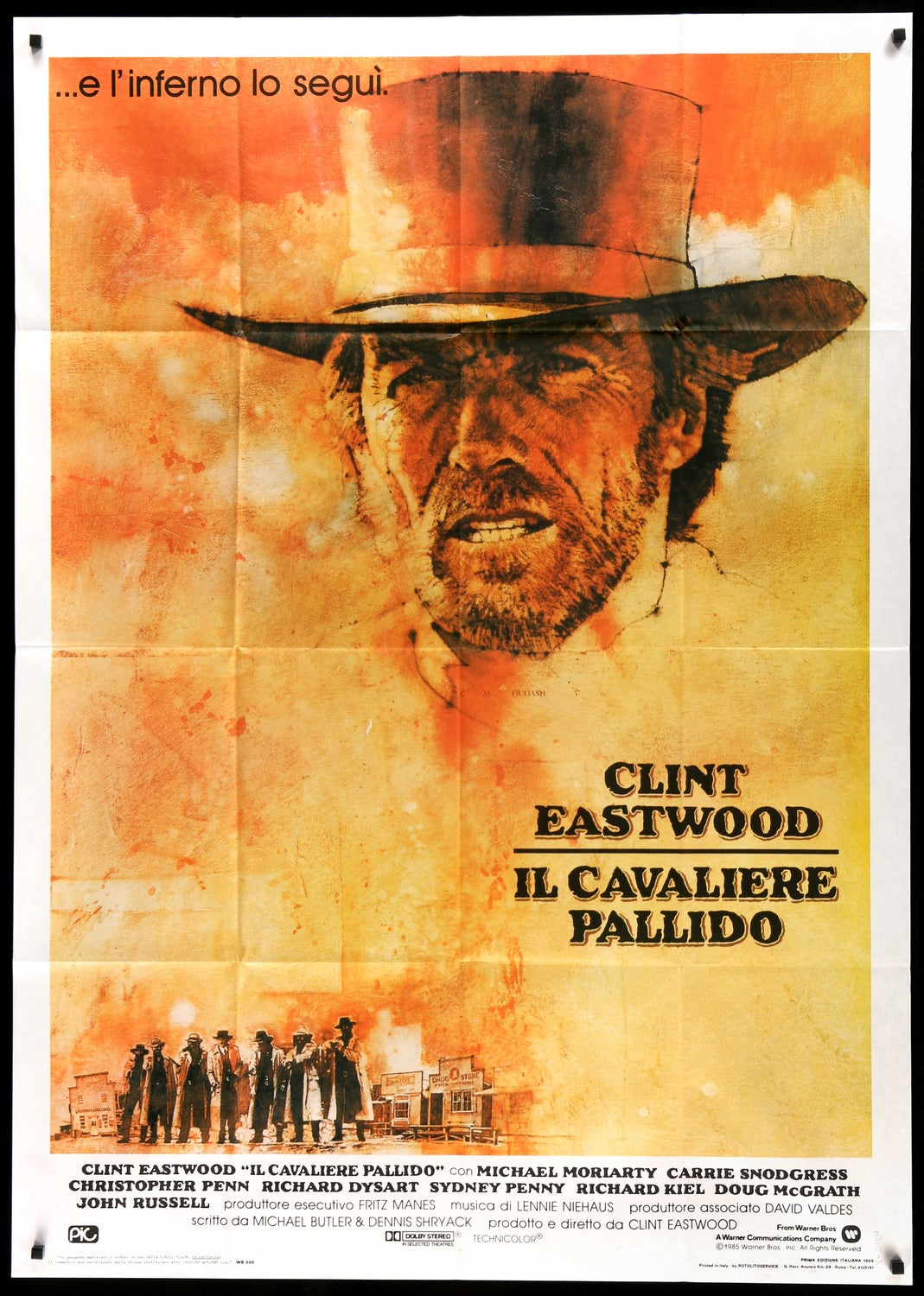 Pale Rider (1985) original movie poster for sale at Original Film Art - Vintage Movie Posters