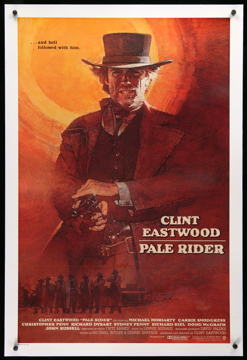 Pale Rider (1985) original movie poster for sale at Original Film Art - Vintage Movie Posters