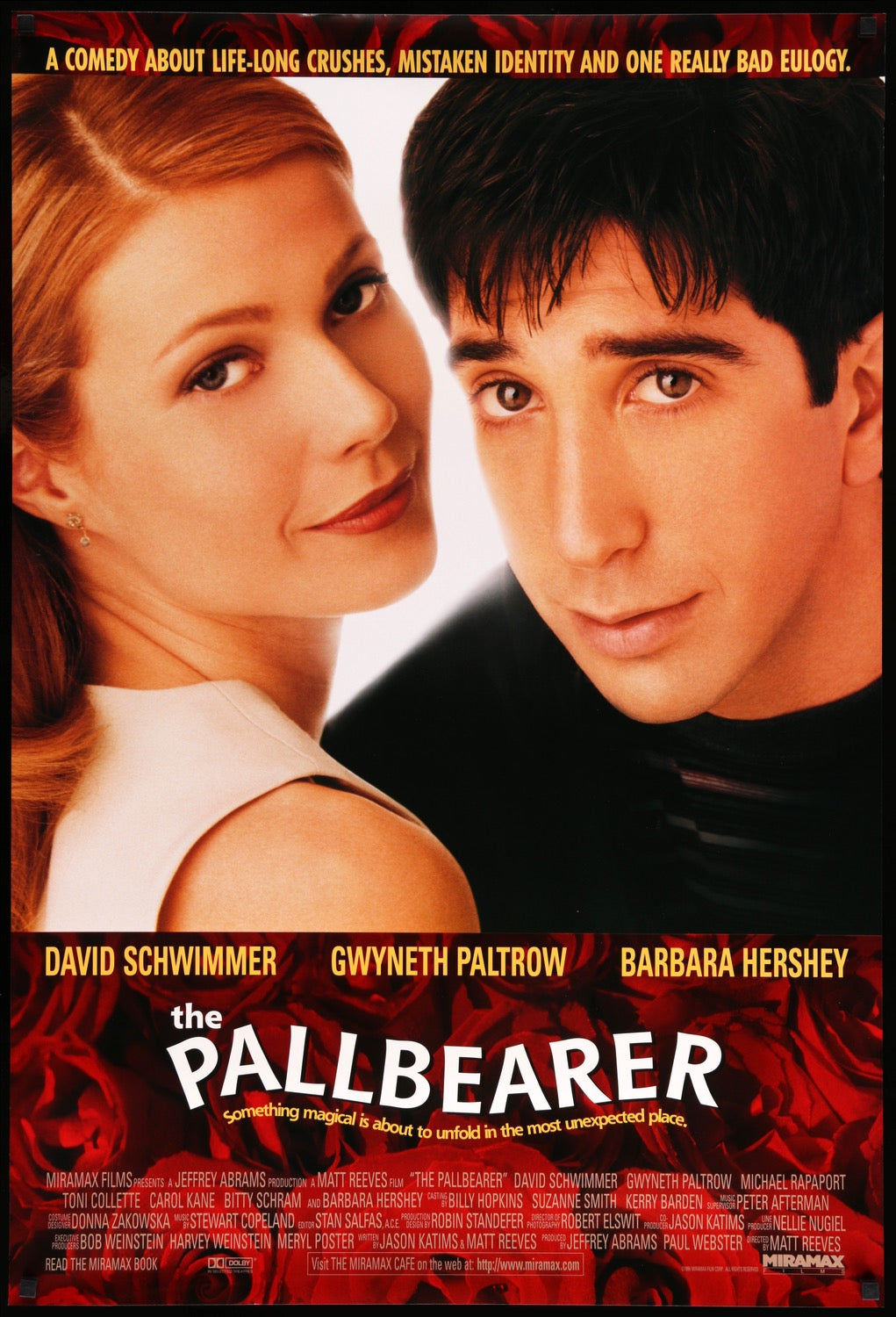 Pallbearer (1996) original movie poster for sale at Original Film Art - Vintage Movie Posters