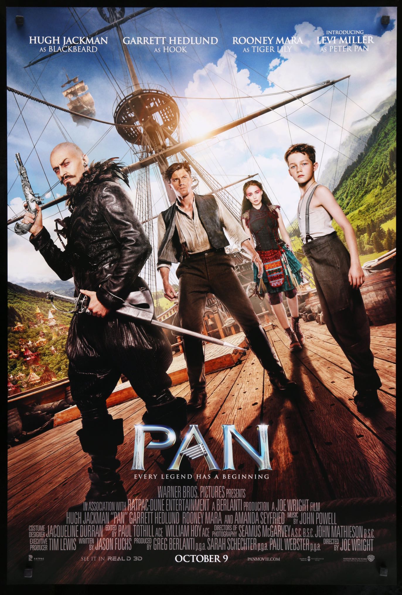 hook movie poster 27x40