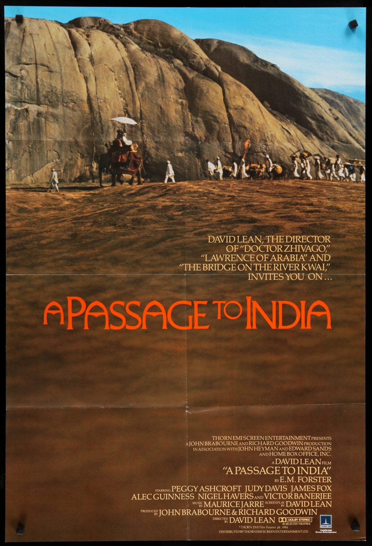 Passage to India (1984) original movie poster for sale at Original Film Art - Vintage Movie Posters