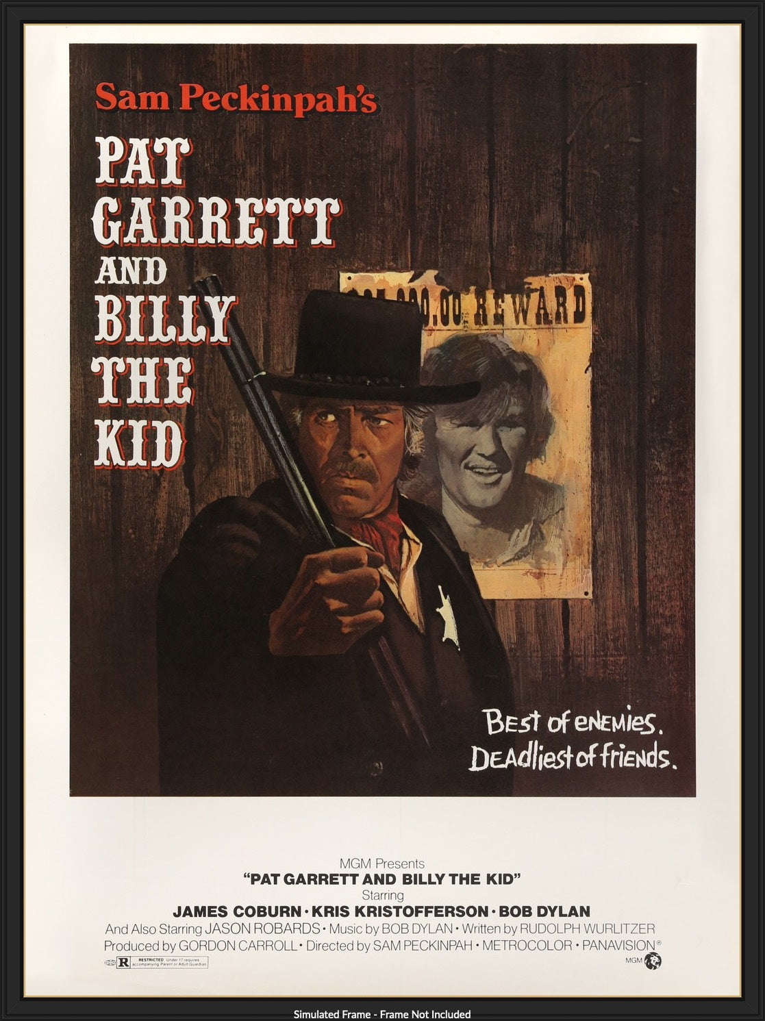 Pat Garrett and Billy the Kid (1973) original movie poster for sale at Original Film Art - Vintage Movie Posters