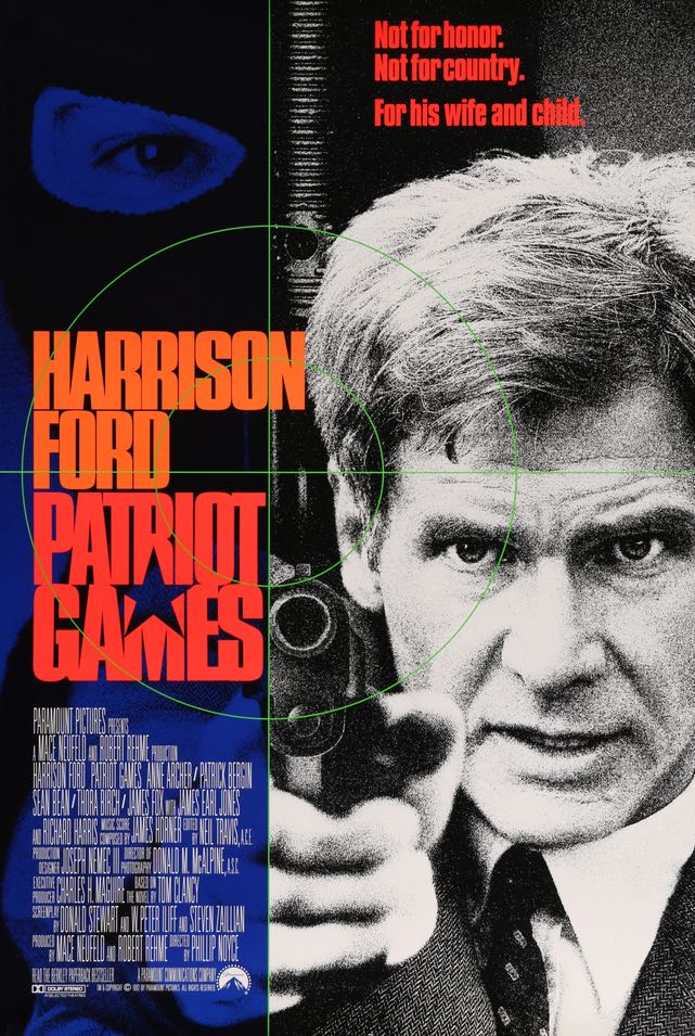 Patriot Games (1992) original movie poster for sale at Original Film Art