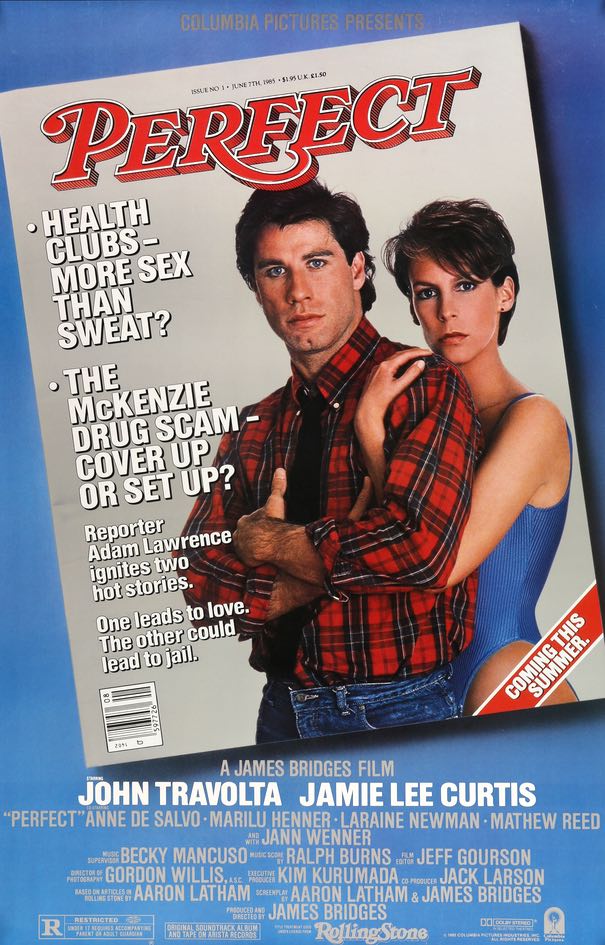 Perfect (1985) original movie poster for sale at Original Film Art - Vintage Movie Posters