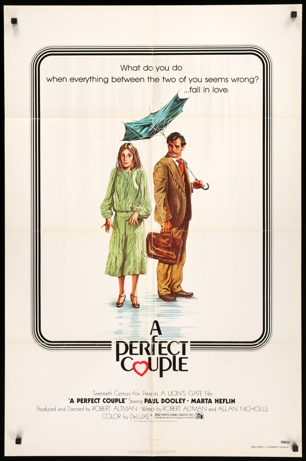 Perfect Couple (1979) original movie poster for sale at Original Film Art - Vintage Movie Posters