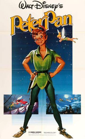 Peter Pan (1953) original movie poster for sale at Original Film Art - Vintage Movie Posters