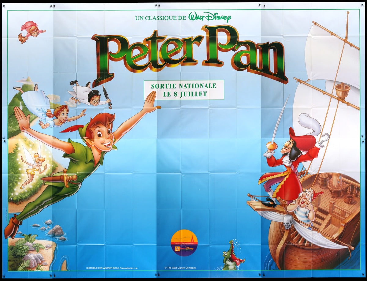 Peter Pan (1953) original movie poster for sale at Original Film Art