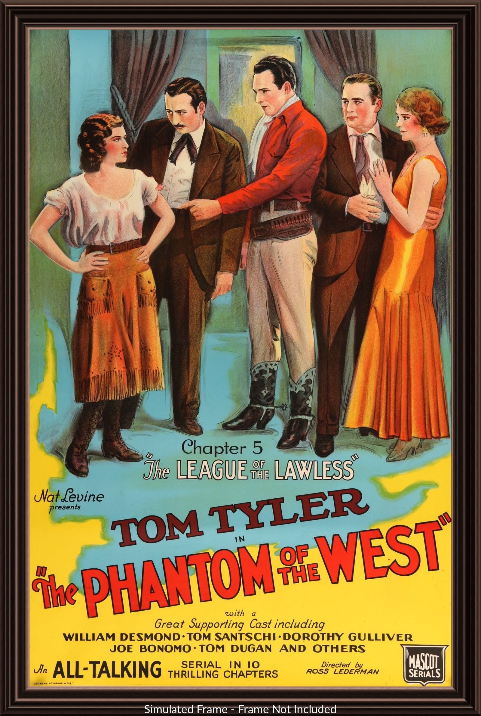 Phantom of the West (1931) original movie poster for sale at Original Film Art - Vintage Movie Posters