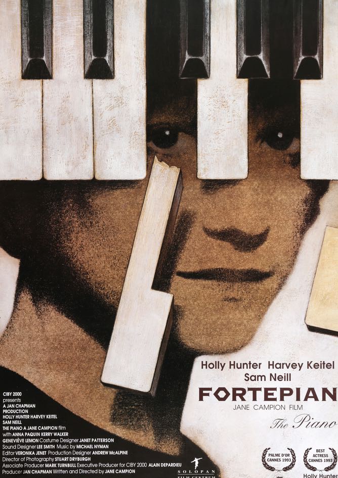 Piano (1993) original movie poster for sale at Original Film Art - Vintage Movie Posters