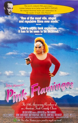 Pink Flamingos (1972) original movie poster for sale at Original Film Art - Vintage Movie Posters