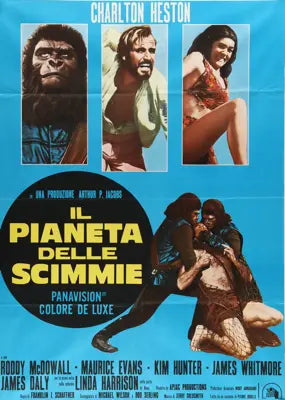 Planet of the Apes (1968) original movie poster for sale at Original Film Art