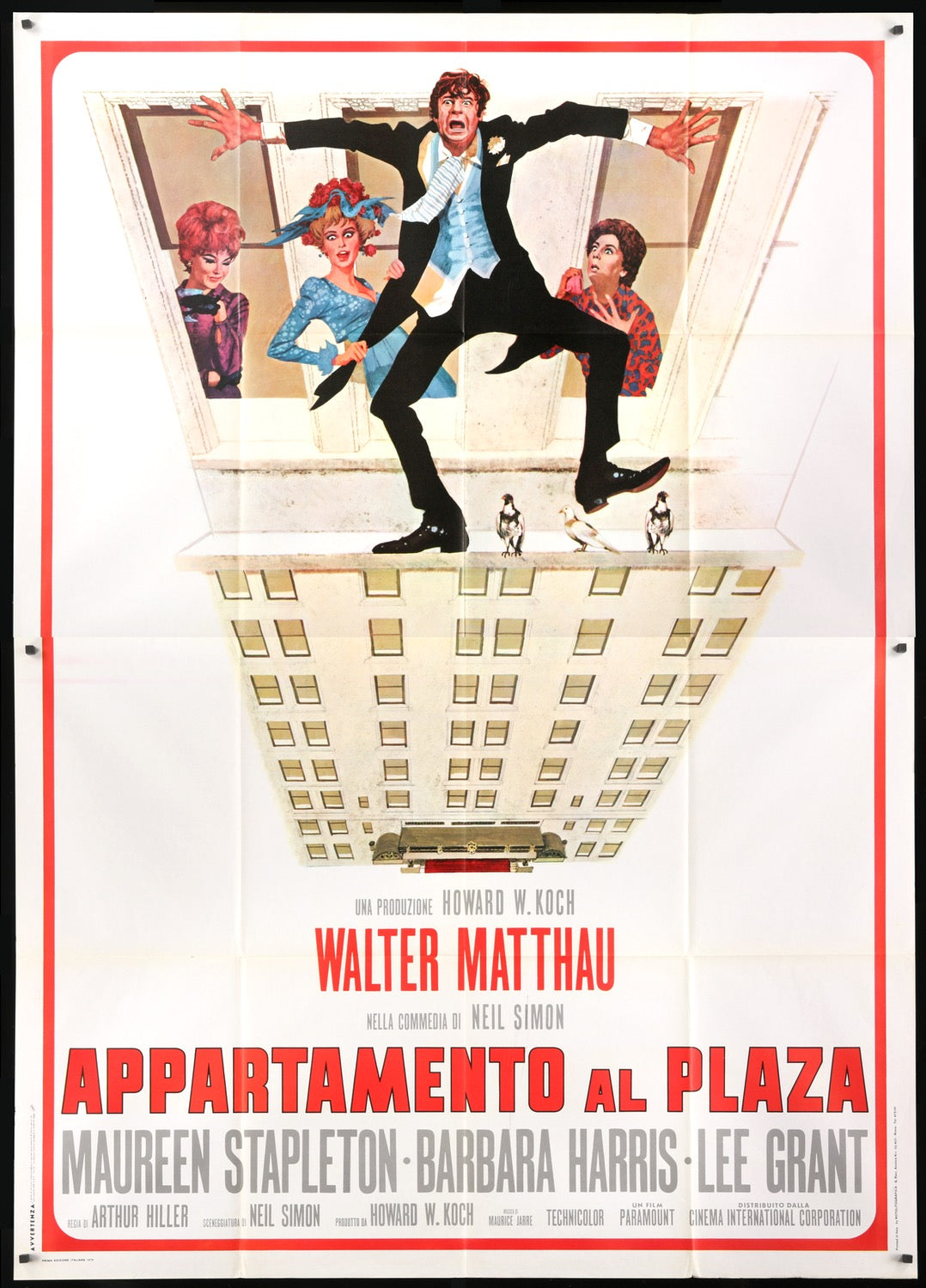 Plaza Suite (1971) original movie poster for sale at Original Film Art
