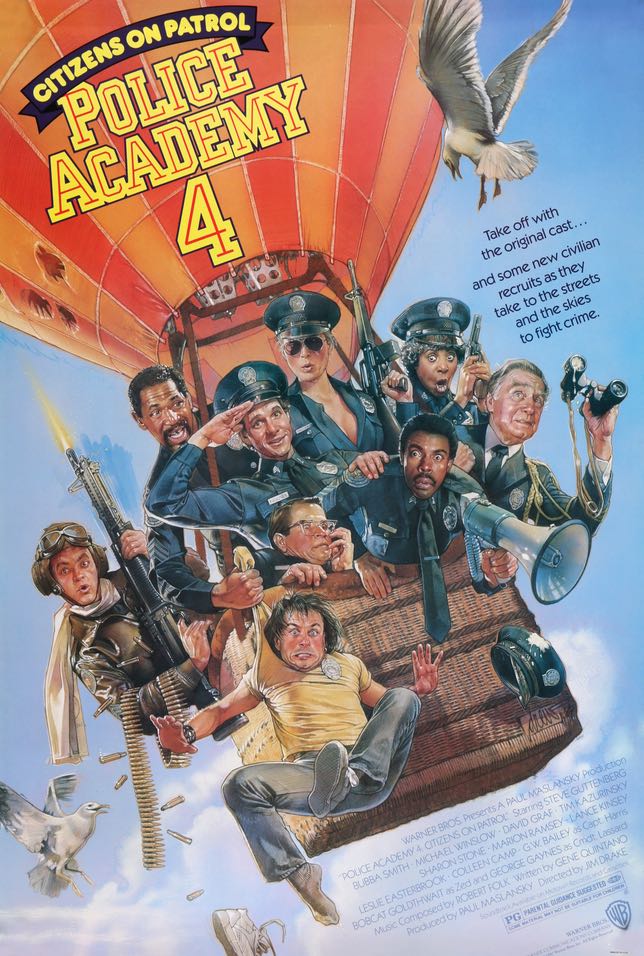Police Academy 4: Citizens on Patrol (1987) original movie poster for sale at Original Film Art
