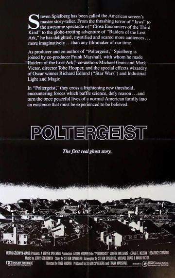 Poltergeist (1982) original movie poster for sale at Original Film Art - Vintage Movie Posters