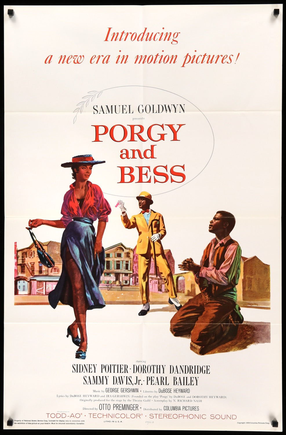 Porgy and Bess (1959) original movie poster for sale at Original Film Art
