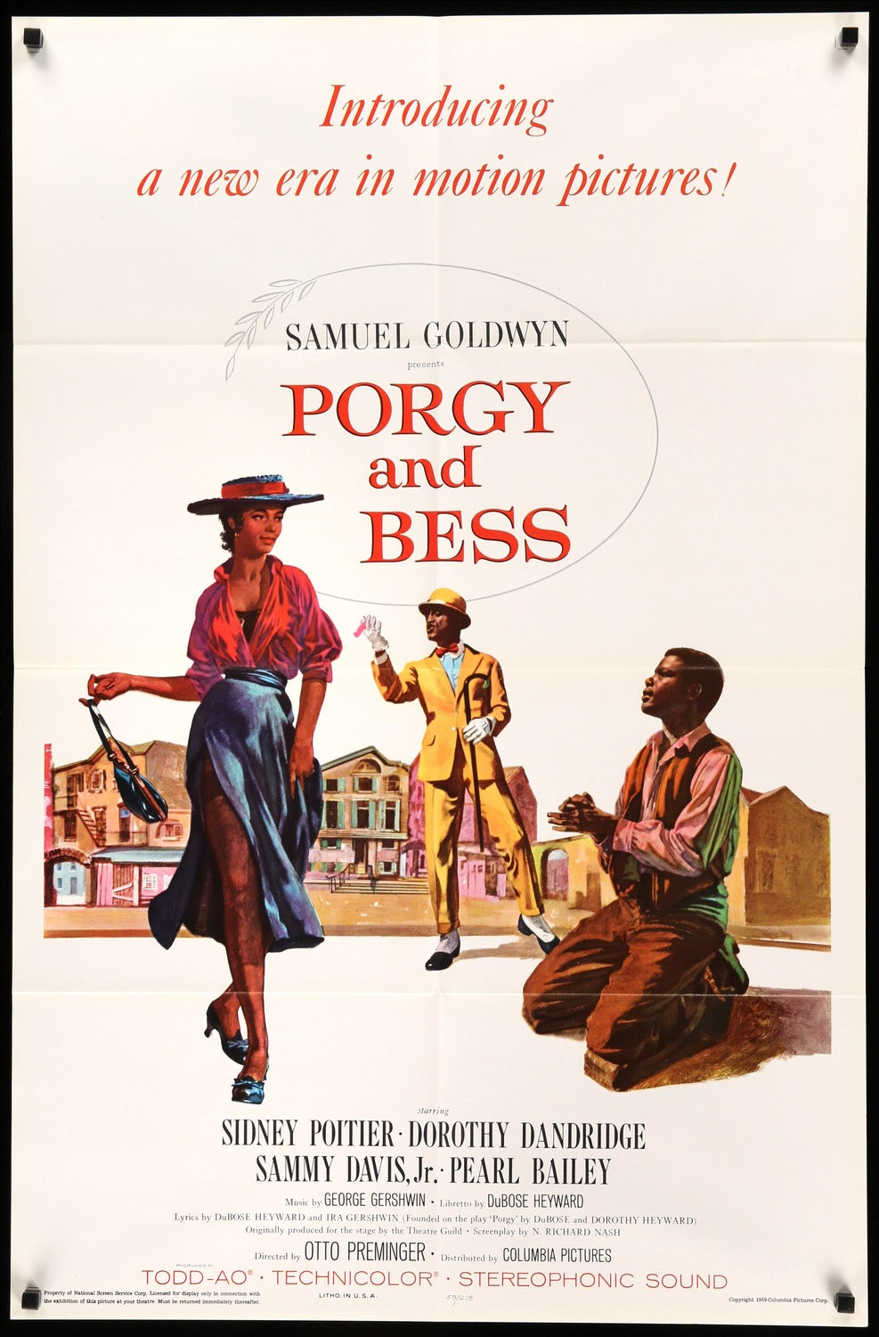 Porgy and Bess (1959) original movie poster for sale at Original Film Art - Vintage Movie Posters