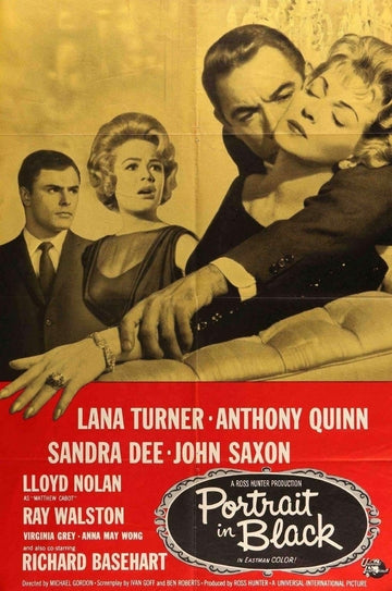 Portrait in Black (1960) original movie poster for sale at Original Film Art - Vintage Movie Posters