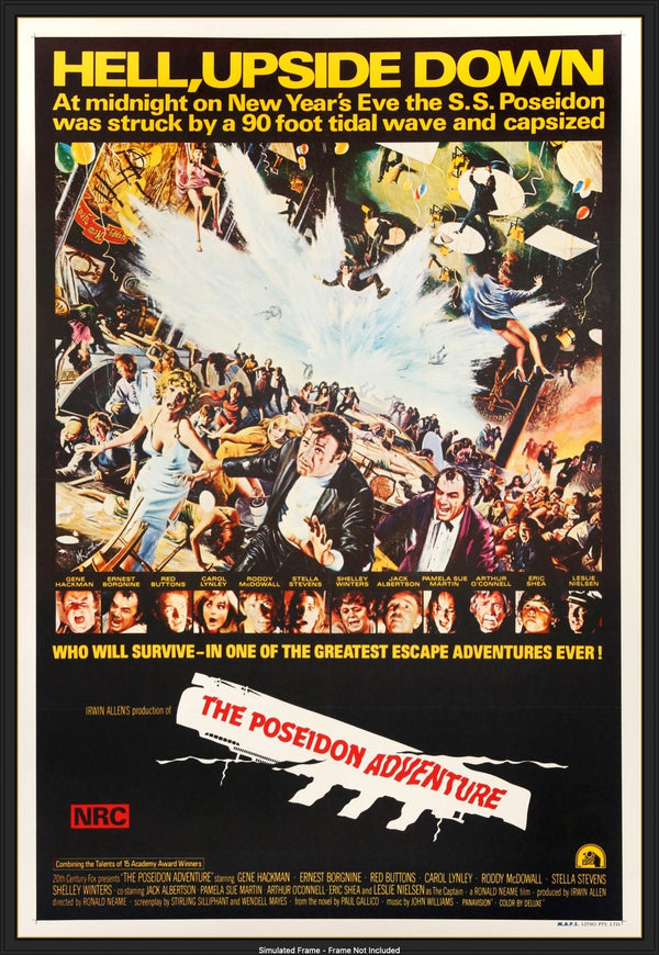 The Poseidon Adventure (1972) Australian One-Sheet Movie Poster