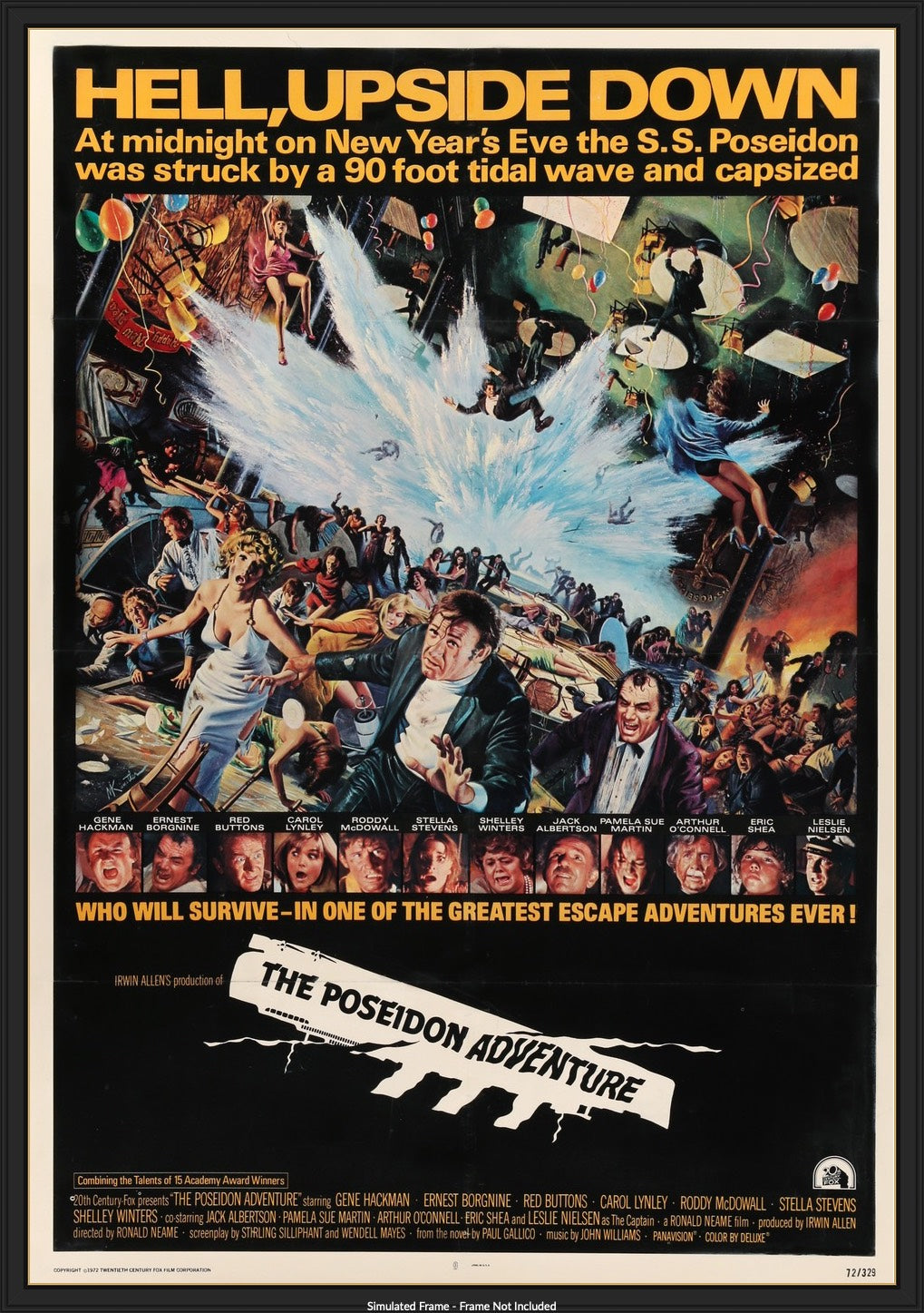 Poseidon Adventure (1972) original movie poster for sale at Original Film Art