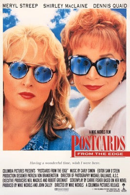 Postcards from the Edge (1990) original movie poster for sale at Original Film Art - Vintage Movie Posters