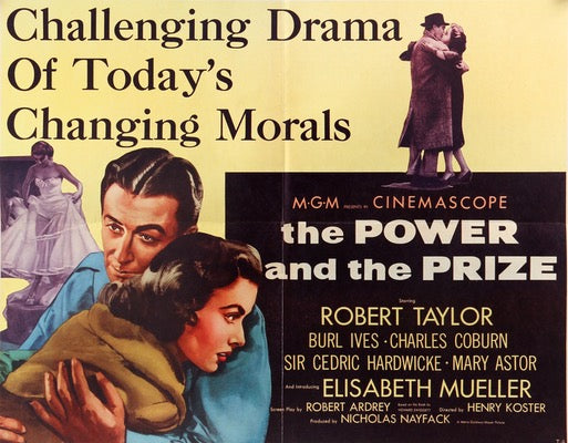 Power and the Prize (1956) original movie poster for sale at Original Film Art