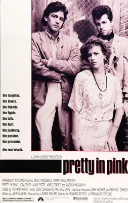 Pretty in Pink (1986) original movie poster for sale at Original Film Art - Vintage Movie Posters