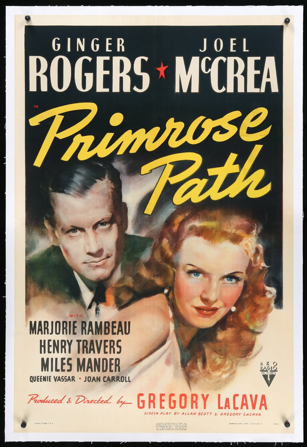 Primrose Path (1940) original movie poster for sale at Original Film Art - Vintage Movie Posters