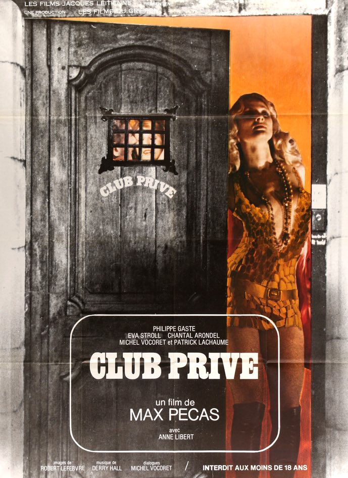 Private Club (1974) original movie poster for sale at Original Film Art - Vintage Movie Posters