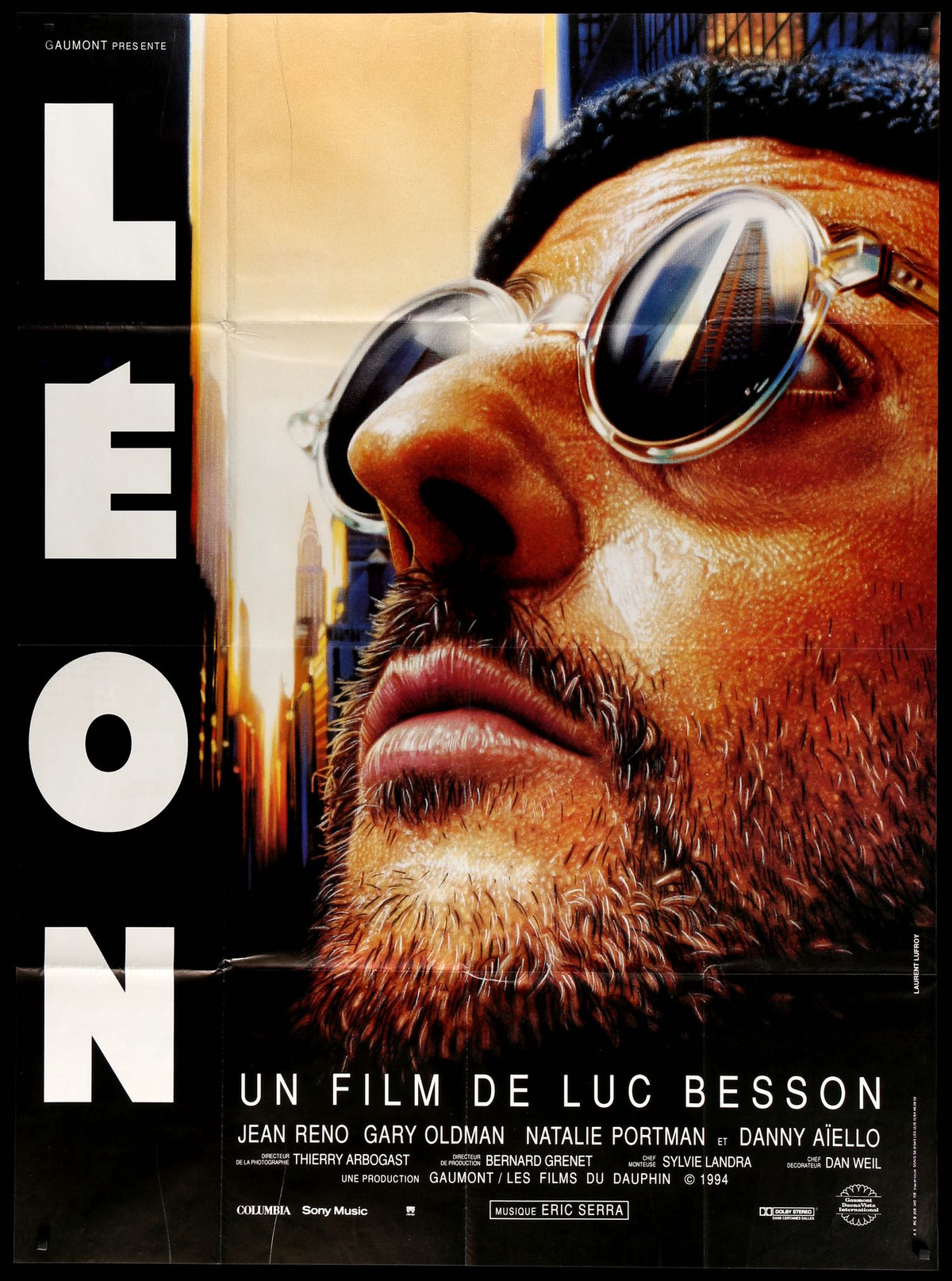 Leon: The Professional (1994) original movie poster for sale at Original Film Art - Vintage Movie Posters