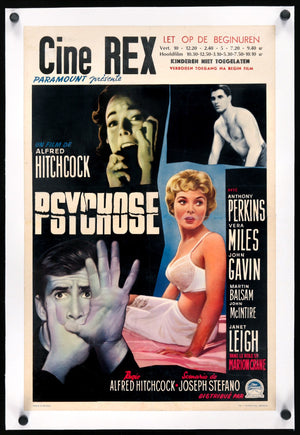 Psycho (1960) original movie poster for sale at Original Film Art