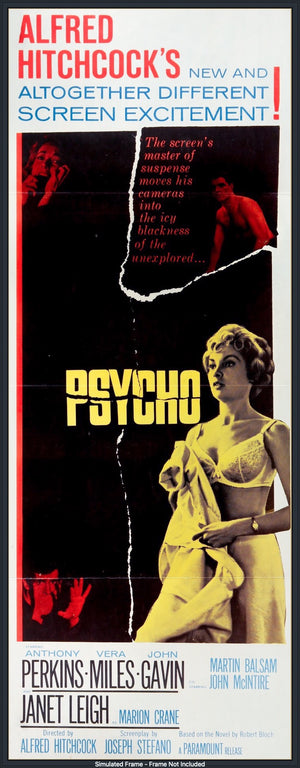 Psycho (1960) original movie poster for sale at Original Film Art