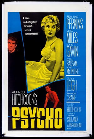 Psycho (1960) original movie poster for sale at Original Film Art