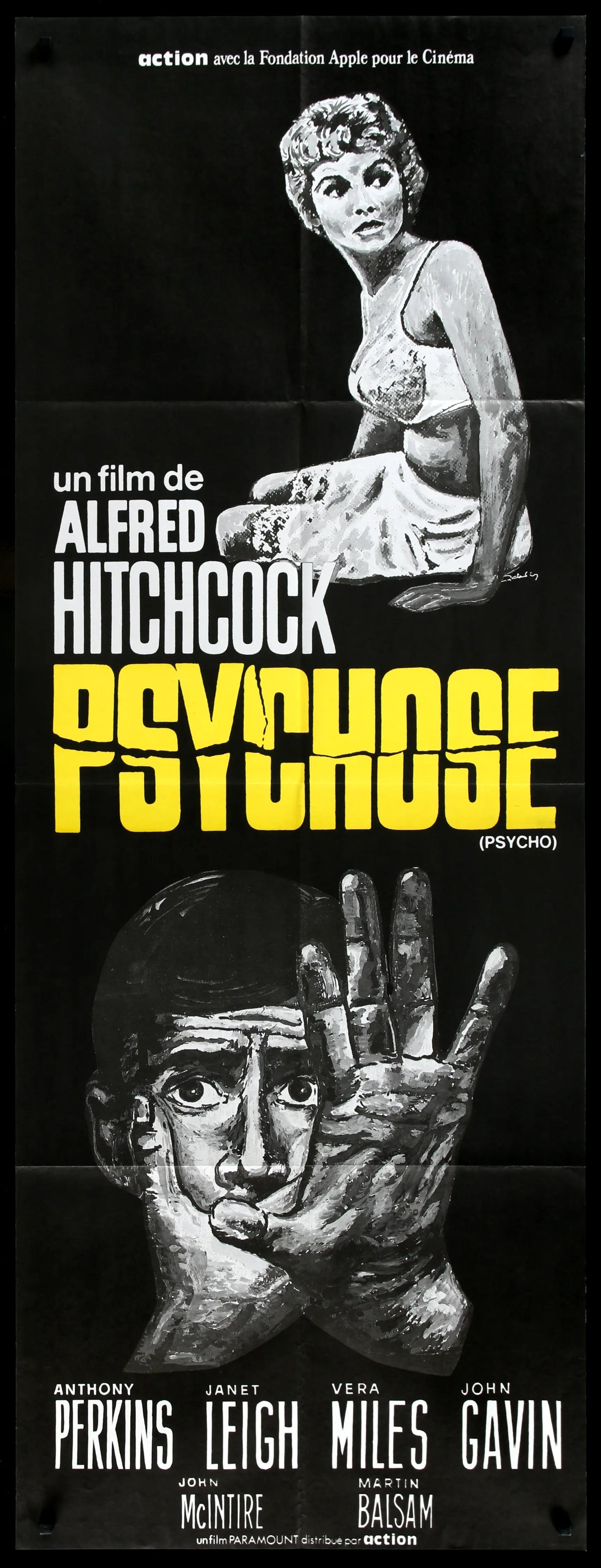 Psycho (1960) original movie poster for sale at Original Film Art