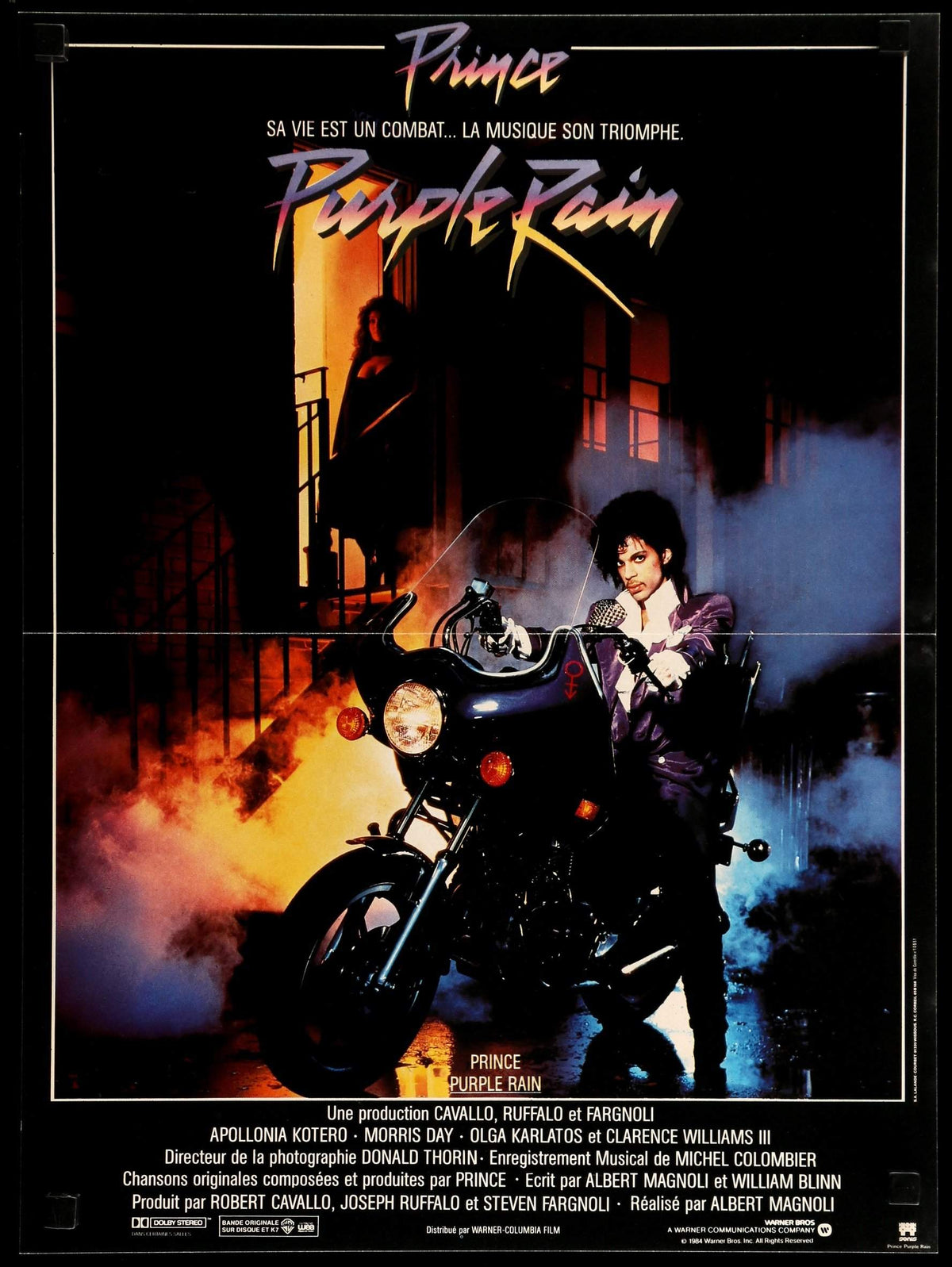 Purple Rain (1984) original movie poster for sale at Original Film Art
